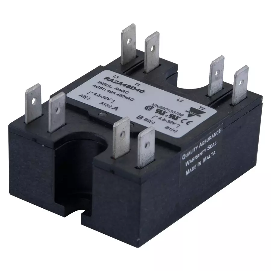 CARLO GAVAZZI SSR, PANEL MOUNT, 530VAC, 32VDC, 40A, RA2A48D40