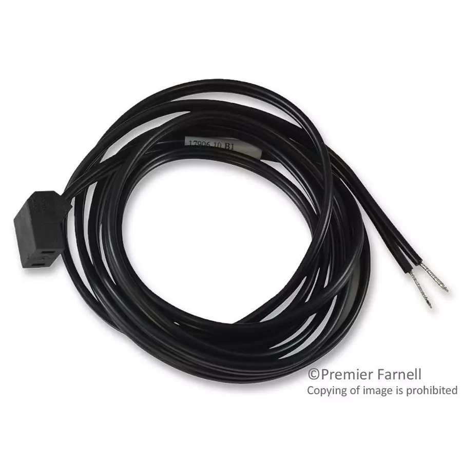 VOLEX POWER CORD, PHX707A, 1.8M, 1A, BLACK, 17906