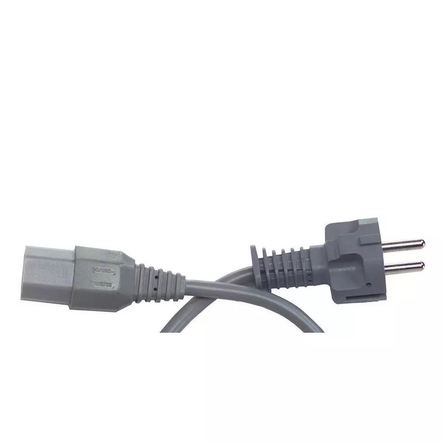 VOLEX POWER CORD, IEC60320C-13, 2M, 10A, GRAY, 17850 326 C3