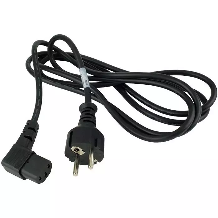 VOLEX POWER CORD, CEE 7/7 PLUG-IEC C13, 2.5M, 2112H