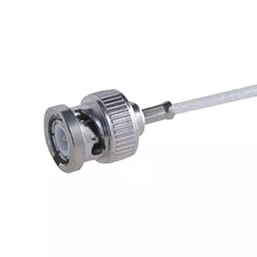 HUBER+SUHNER RF COAXIAL, BNC PLUG, 50 OHM, CABLE, 11"BNC-50-2-13/133"NE