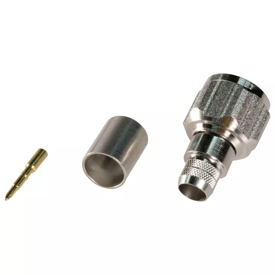 HUBER+SUHNER RF COAXIAL, N, STRAIGHT PLUG, 50OHM, 11 N-50-7-43/133NE