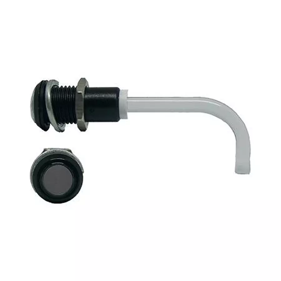 BIVAR LIGHT PIPE, CLR, SMOKED, 3.496", R/A, RHD-0700-3500-F9PS67PR