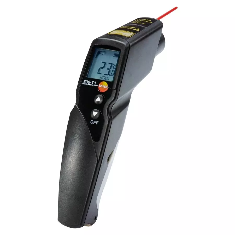 Testo Battery Powered Infrared Thermometer with Digital LCD Display