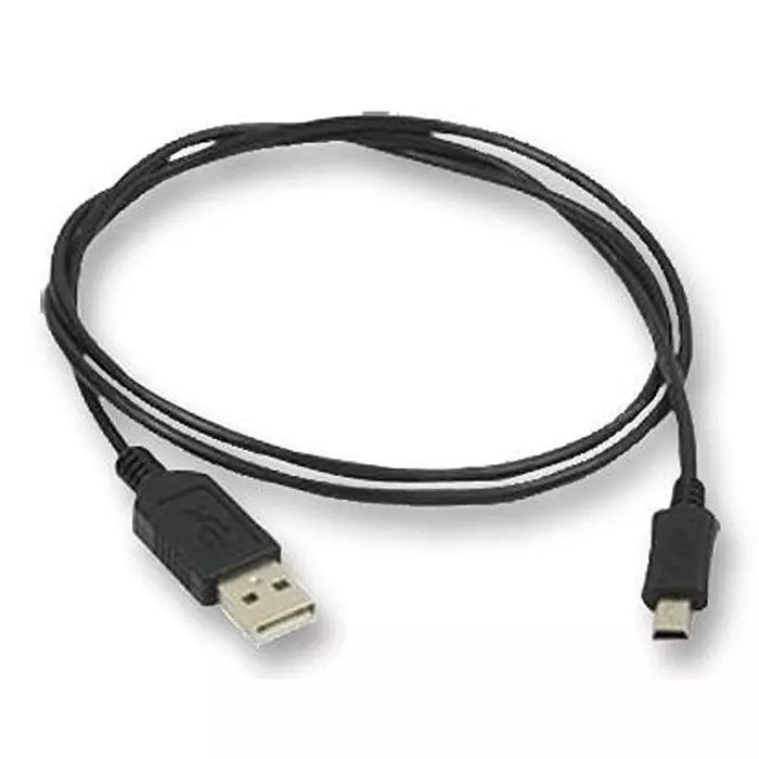 L-COM COMPUTER CABLE, USB, BLACK, 1M, CSMUAMB5-1M