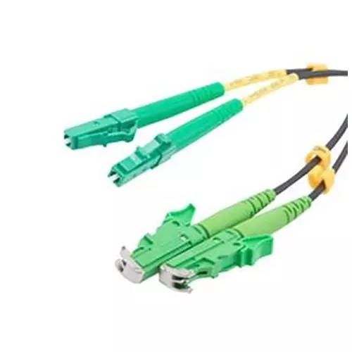 L-COM FO CABLE, LC DUPLEX-E2000, SM, 6.6FT, FCA-SLCAE2KAD2