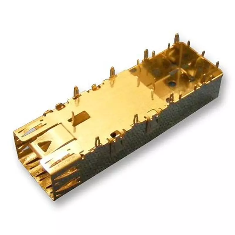 TE CONNECTIVITY Cage Assembly, 1X1 Port, I/O Connector, 2227302-1