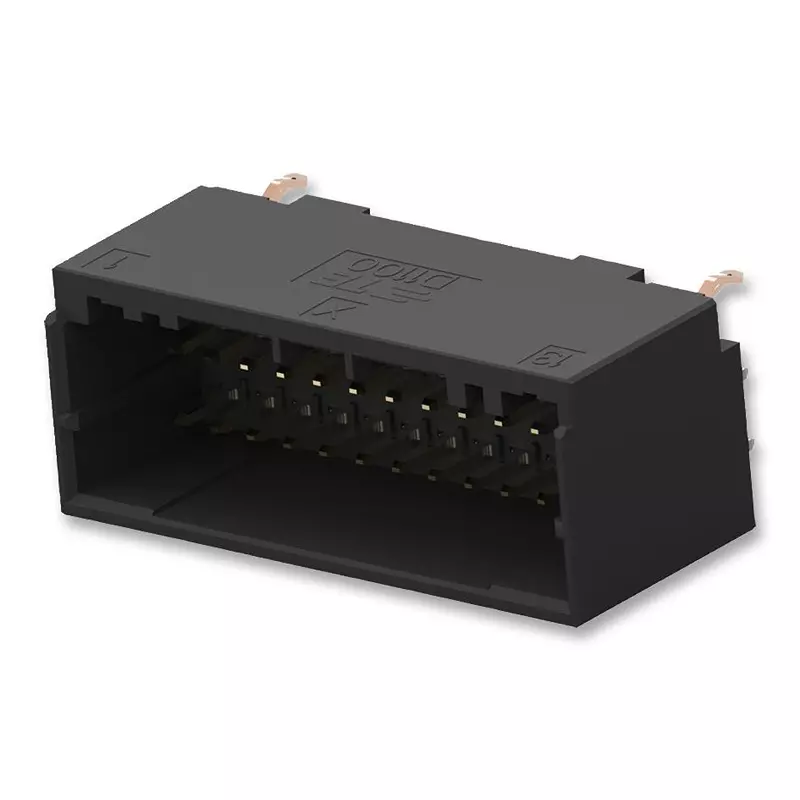 TE CONNECTIVITY Connector, Header, 10Pos, 2Row, 2.5Mm, 1-1827875-5