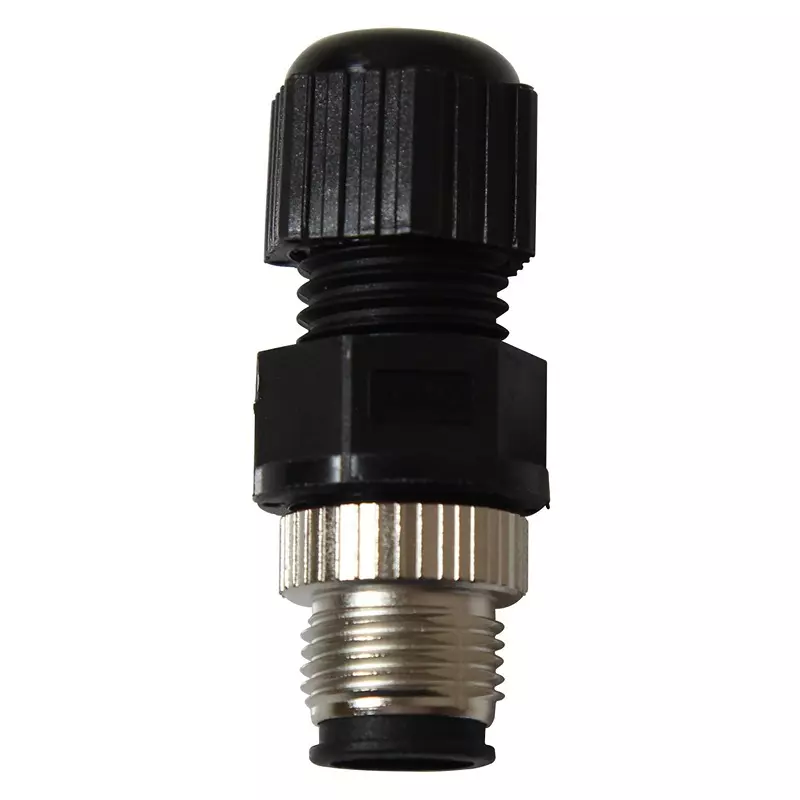 TE CONNECTIVITY Sensor Connector, M12, Plug, 8Pos, 1838275-4