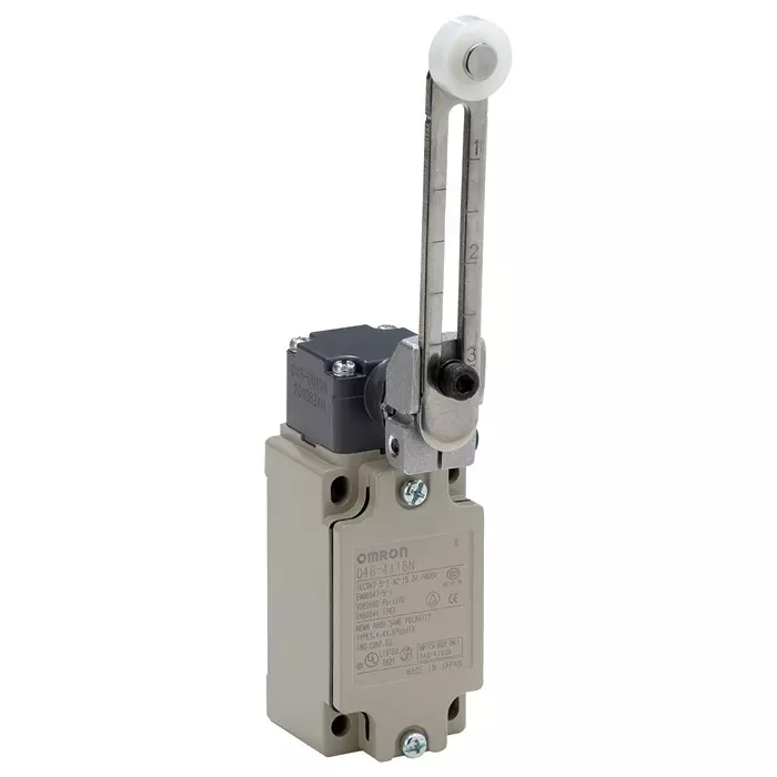OMRON INDUSTRIAL AUTOMATION Limit Sw, Spst-Nc/Spst-No, 400V, 2A, D4B4116N