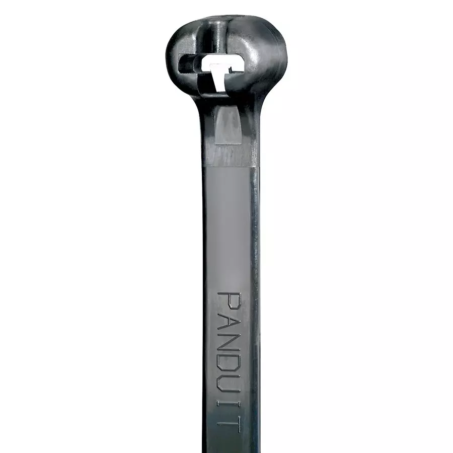 PANDUIT Cable Ties CABLE TIE, 378MM, POLYAMIDE 6.6, BLACK, BT4LH-L0 (Pack of 50)