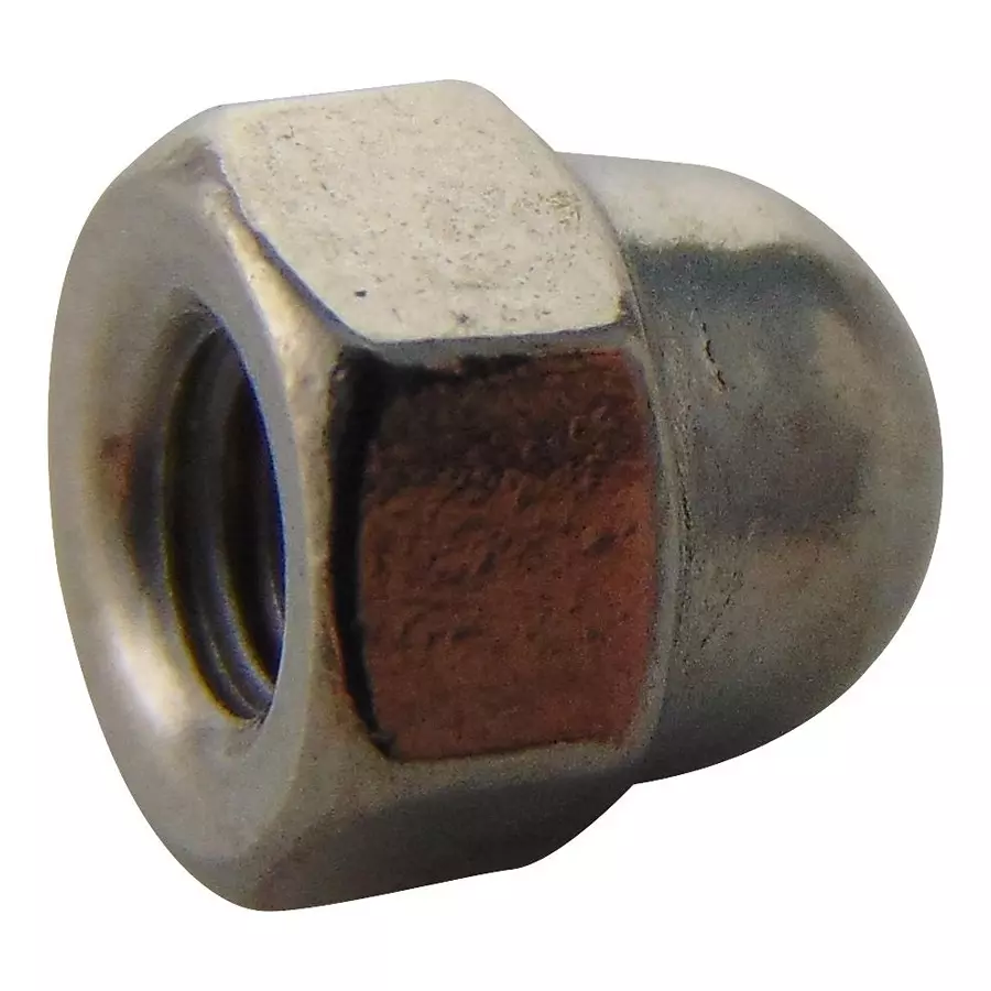 TR FASTENINGS Dome Nut, S/S, A2, M3, M3- DNA2-S50- (Pack of 50 Pcs)