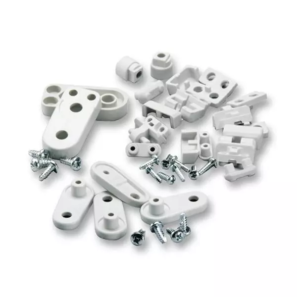 FIBOX Wall Mounting Lug, Enclosure, FP 22046 WALL FAST. SET (Pack of 4 Pcs)
