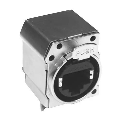 AMPHENOL AUDIO Connector, R/A, Rj45, JACk, 8P8C, Tht, RJX8FB5HEB.