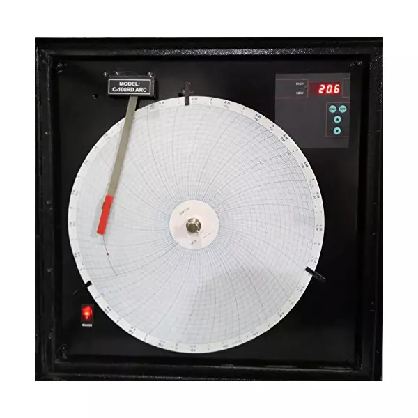 Japsin Instrumentation Micro Processor Based Circular Chart Recorders 710 mm Hg to 0 Range, JI-CCR-MCP-WD
