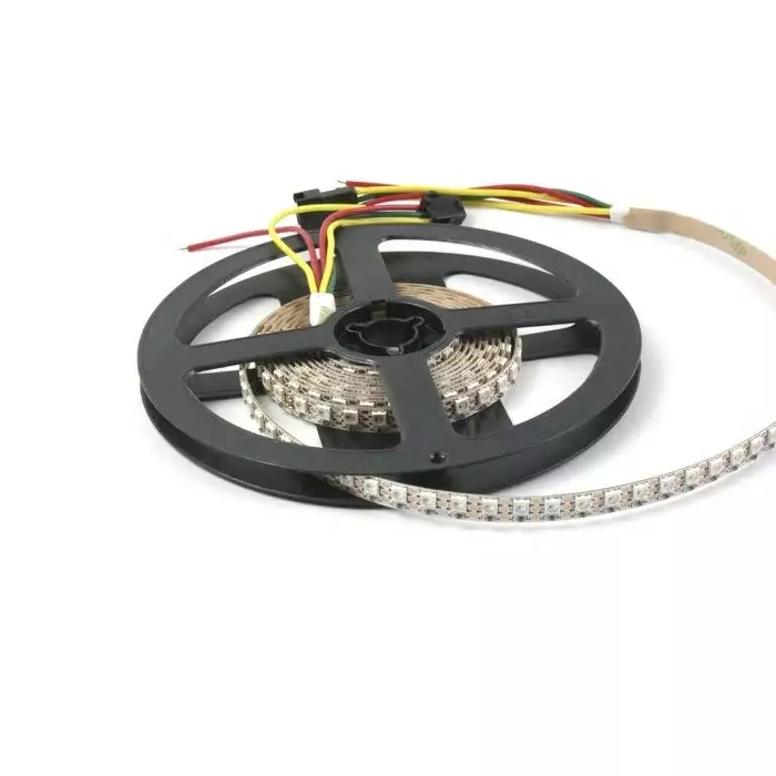 Intelligent LED Solutions 5 V DC RGB LED Strip Light, 2m Length, ILPX-K307-RGB1-2M0-SK15V07-01.