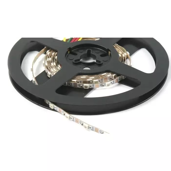Intelligent LED Solutions 5 V DC RGB LED Strip Light, 2m Length, ILPX-K317-RGB1-2M0-SK15V04-01.