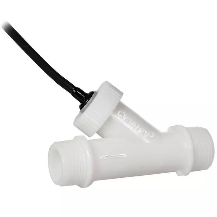 SENSATA / CYNERGY3 FSU Series Flow Switch Flow Switch for Liquid 0.2 l/min Min 0.47 L/min Max, FSU34LF