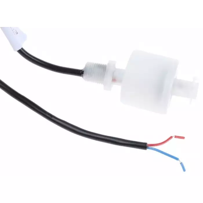 SENSATA / CYNERGY3 RSF50 Series Vertical Polypropylene Float Switch 1 m Cable NO/NC, RSF54Y100J1/8