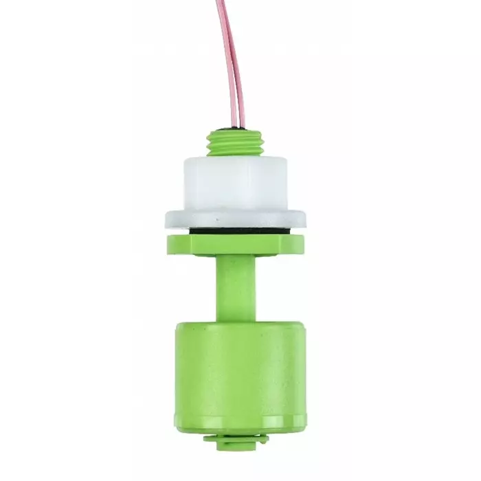 SENSATA / CYNERGY3 RSF50 Series Vertical Polyvinylidene Fluoride Float Switch 1 m Cable NO/NC 240V AC Max 120V, RSF57Y100GB