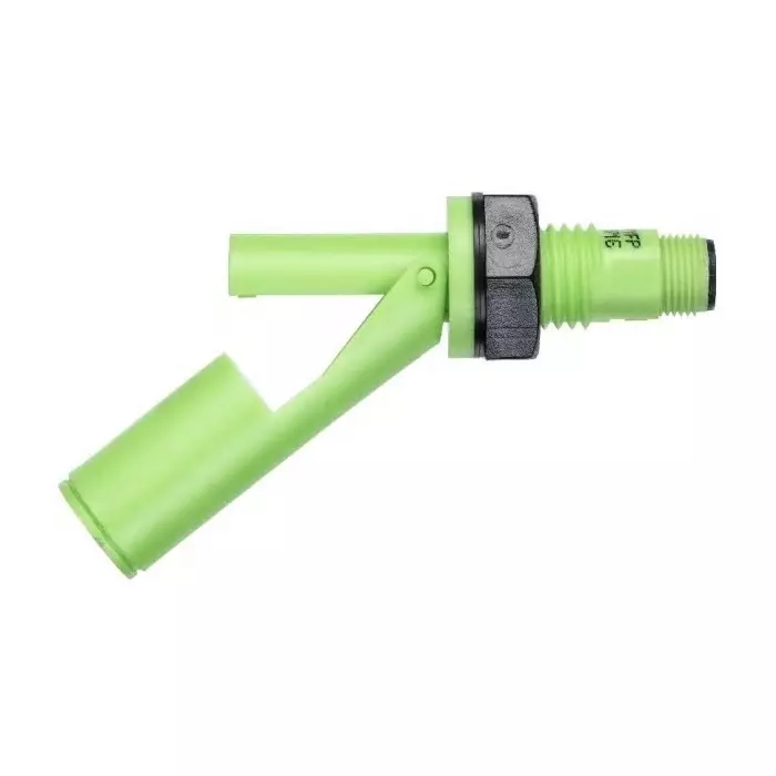 SENSATA / CYNERGY3 RSF40 Series Horizontal Polyvinylidene Fluoride Float Switch NO/NC 240V AC Max 120V DC Max, RSF47YFP