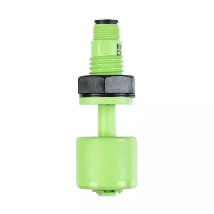SENSATA / CYNERGY3 RSF150 Series Vertical Polyvinylidene Fluoride Float Switch NO/NC 240V AC Max 120V DC Max, RSF157YFP/RS