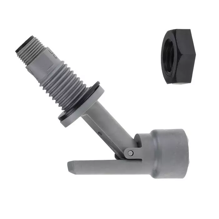 SENSATA / CYNERGY3 LLF40 Series Horizontal Internal Polyphenylene Sulfide Float Switch SPNO 240V AC Max 120V DC Max, LLF46YFP