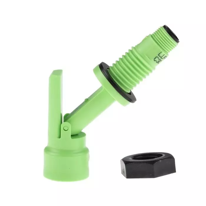 SENSATA / CYNERGY3 LLF40 Series Horizontal Internal Polyvinylidene Fluoride Float Switch SPNO 240V AC Max 120V, LLF47YFP