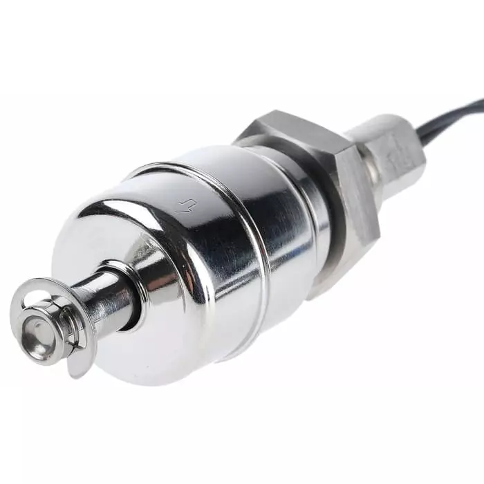 SENSATA / CYNERGY3 SSF23 Series Vertical Stainless Steel Float Switch 1 m Cable NO 300V AC Max 300V DC Max, SSF23X100
