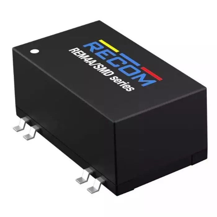 RECOM POWER DC-DC Converter 12 V DC 292 mA Output 4.5-12 V DC Input 4 W Surface Mount, REM4A-0512S/SMD (Pack of 10 Pcs)