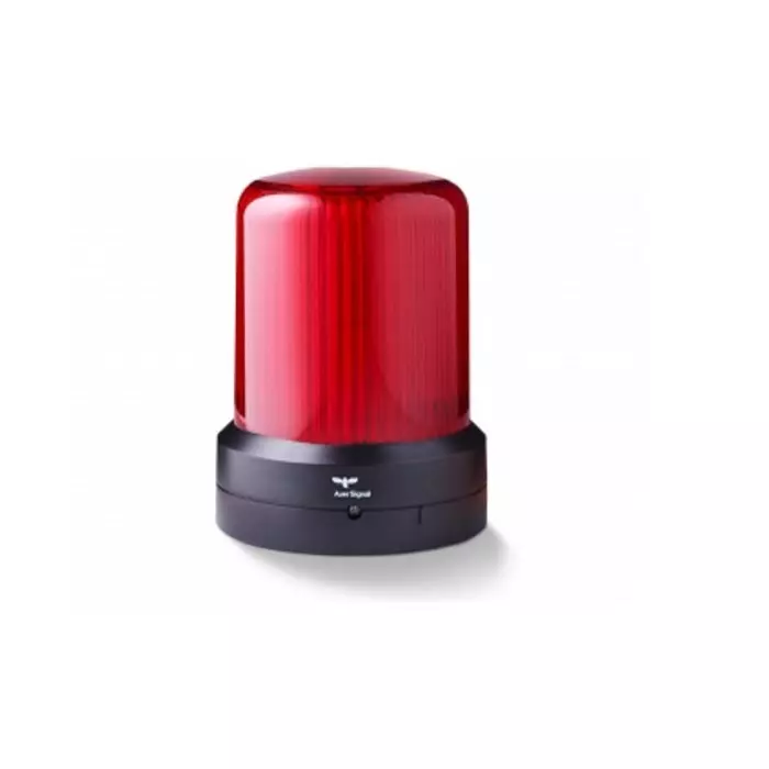 AUER Signal RDMHP Series Red Steady Strobe Beacon Dimming, Flashing, Pulsating & Rotating 110-240 V AC Base Mount, 850522313RBL