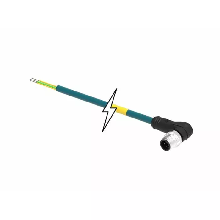 Brad from Molex Sensor Actuator Cable M12 Actuactor Size, 1201088538