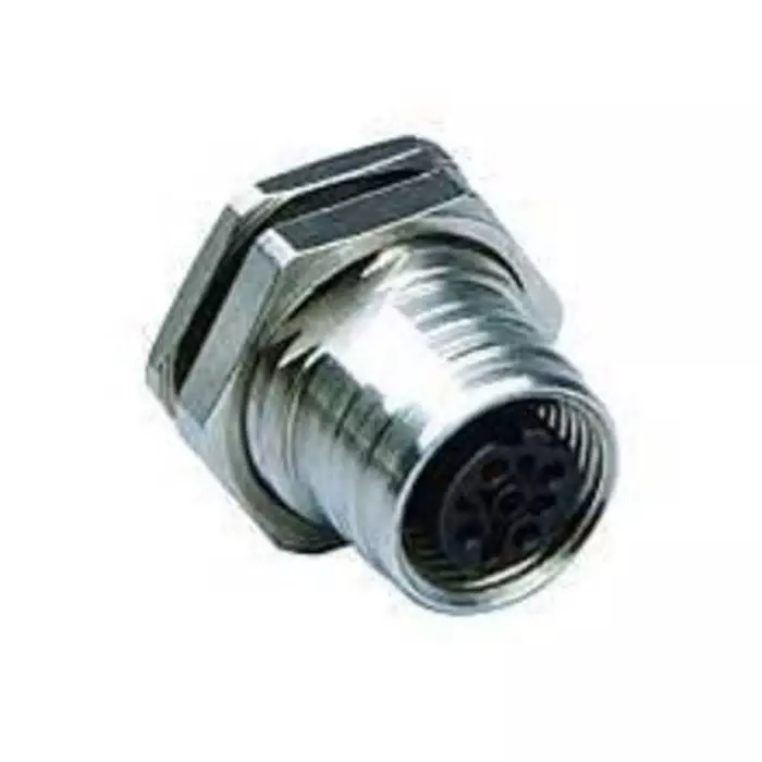 Brad from Molex Circular Connector 4 Contacts Panel Mount M12 Connector Socket Female IP69K Ultra-Lock Series, 1200845189