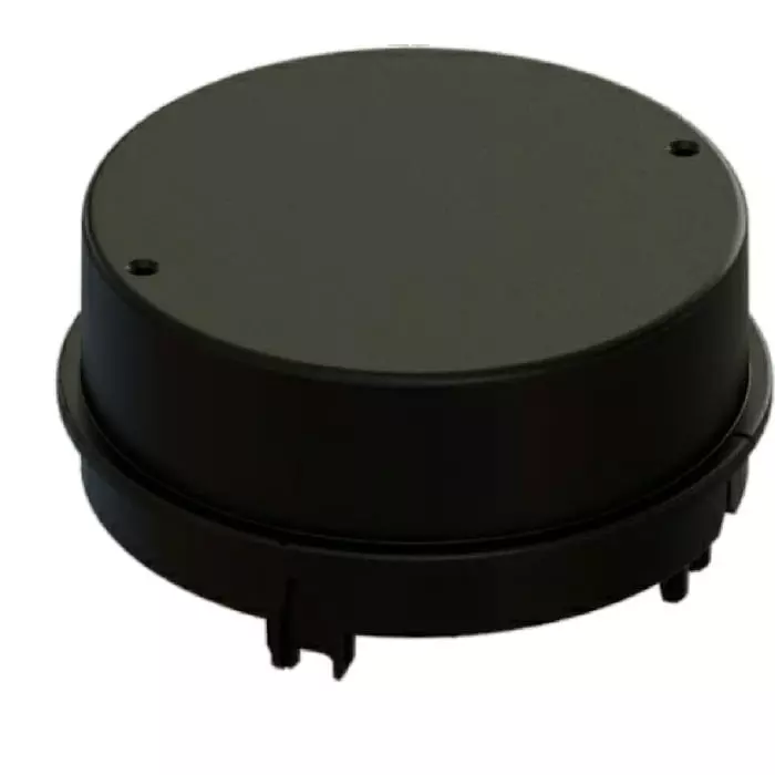 Flexicon Circular Lid Conduit Box Lid Nylon 6 Black, CNB-EL