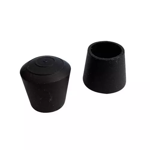 Guitel Hervieu Black Rubber Round Tube, 702218 (Pack of 30 Pcs)