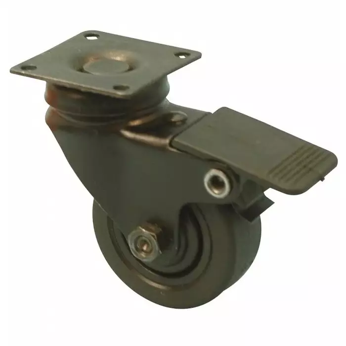 Guitel Hervieu Braked Swivel Castor Wheel 40 Kg Capacity 50 mm Wheel, 366520