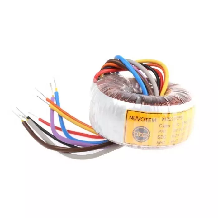 Nuvotem Talema Toroidal Transformer 115 V AC 230 V AC 2 x 6V AC 15VA 2 Output, 91222-P2S2