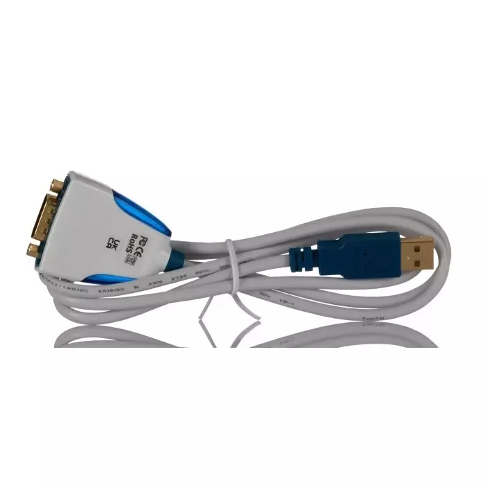 FTDI RS232 USB A Male to D-Sub 9 Pin Male Converter Cable, US232R-100-BULK