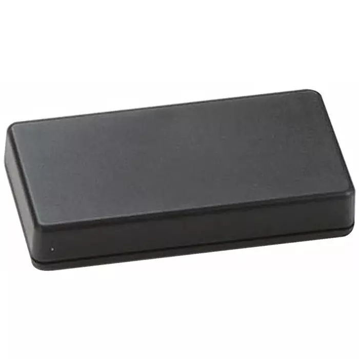 Takachi Electric Industrial TW Series Black ABS Enclosure Black Lid 90x45x25 mm, TW5-3-9B