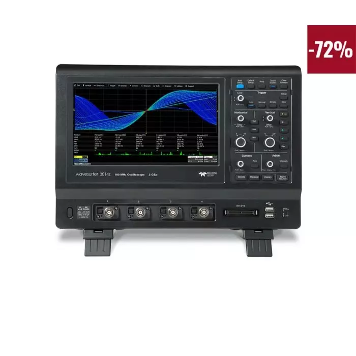 Teledyne LeCroy Bench Oscilloscope 200 MHz 4 Analogue Channels, WaveSurfer 3024 Promo2