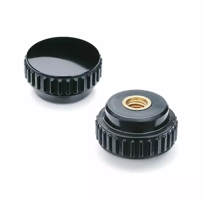Elesa Duroplast Round Knob M5 Blind Hole, 2201 (Pack of 25 Pcs)