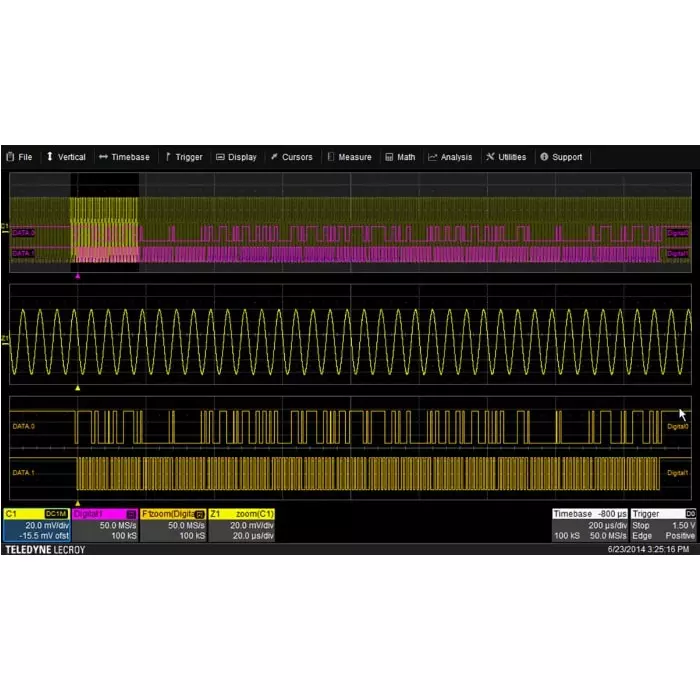 Teledyne LeCroy MSO Oscilloscope Software, T3DSO1000-MSO