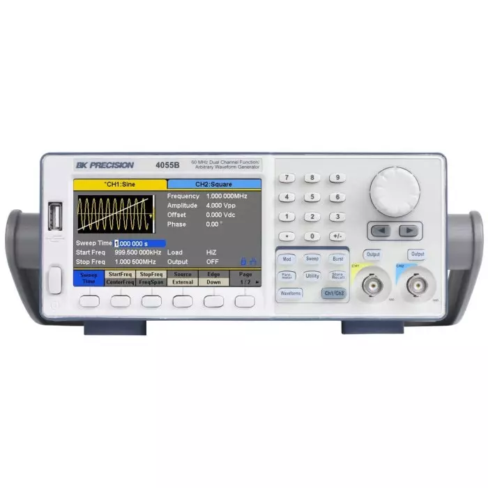 BK Precision Arbitrary Waveform Generator 10 MHz Max 1 μHz Min with RS Calibration, BK4053B