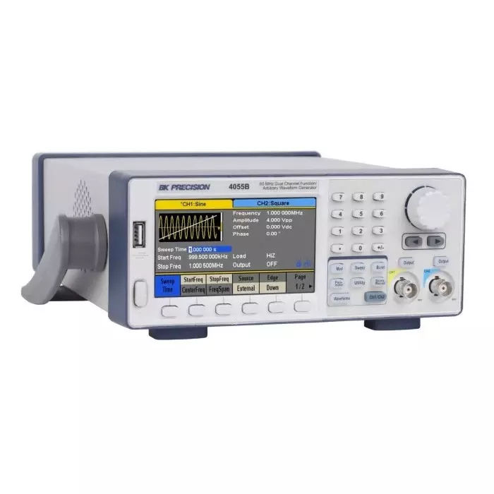 BK Precision Arbitrary Waveform Generator 10 MHz Max 1 μHz Min with RS Calibration, BK4053B