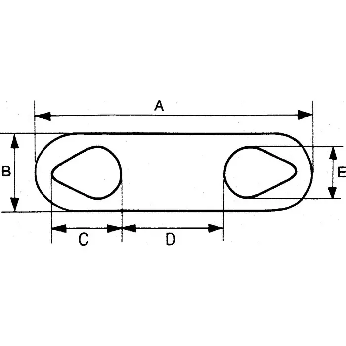 SES Sterling Slide On Cable Marker White, 07380030001