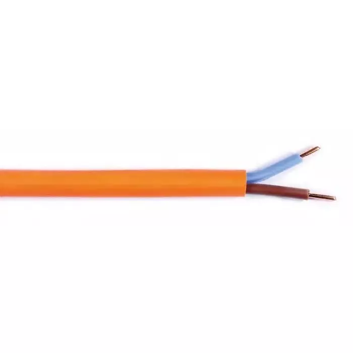 CAE Groupe Control Cable 3 Cores 1.5 mm² CR1/C1 Unscreened 100m Orange Polyolefin Sheath 16 AWG, CRCA30150C100