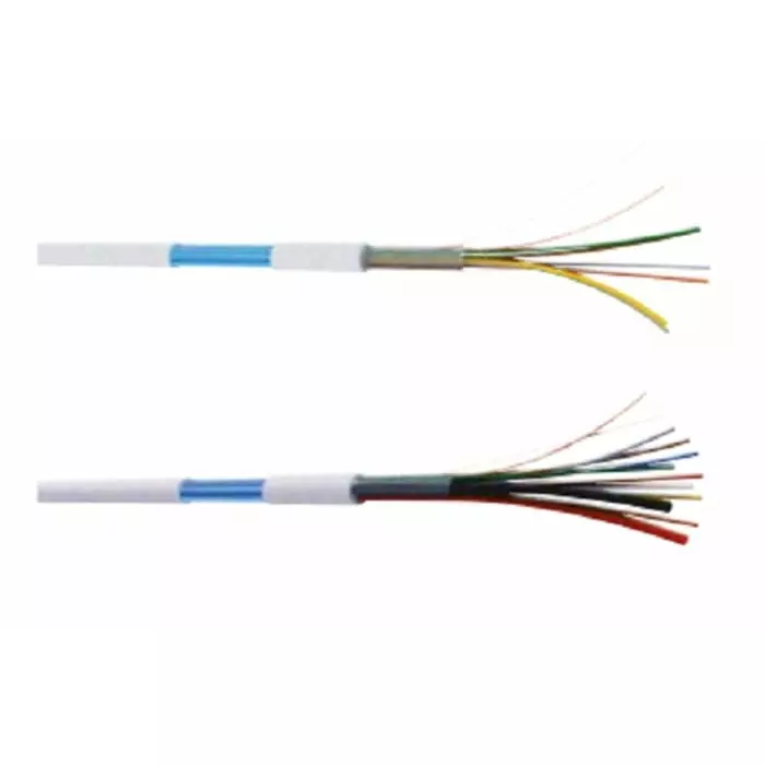 CAE Groupe Control Cable 12 Cores 10 x 0.22 + 2 x 0.75 mm² Screened 100m Multicoloured PVC Sheath, MULTI27510B1