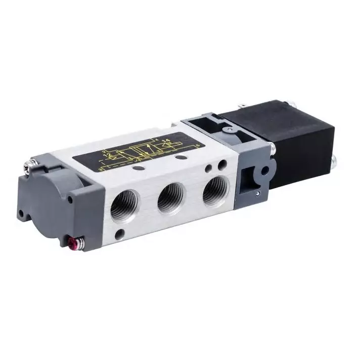 EMERSON - ASCO 5/2 Pneumatic Solenoid Valve - Solenoid/Pilot G 1/8 520 Series 24V dc, 52000001