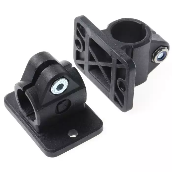 Rose+Krieger M6 Thread Flange Clamp 12 to 18-20mm, K20018CCE (Pack of 10 Pcs)