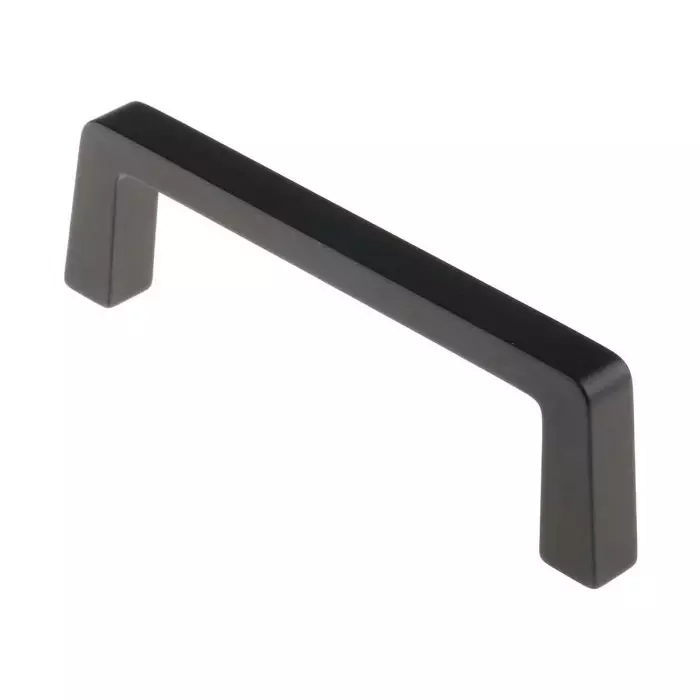 Pinet Black Aluminium Handle 40 mm Height 12.2mm Width 134mm Length (Pack of 2 Pcs)